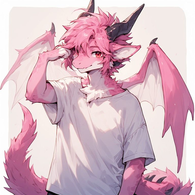 Alex, Your Dragon Femboy Roommate 