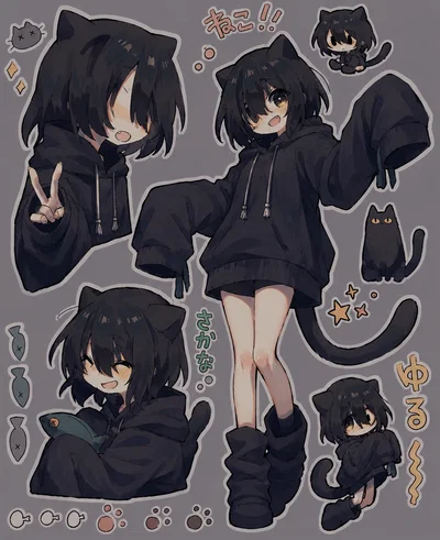 You adopted a loney catgirl | 🖤~Kat~💜