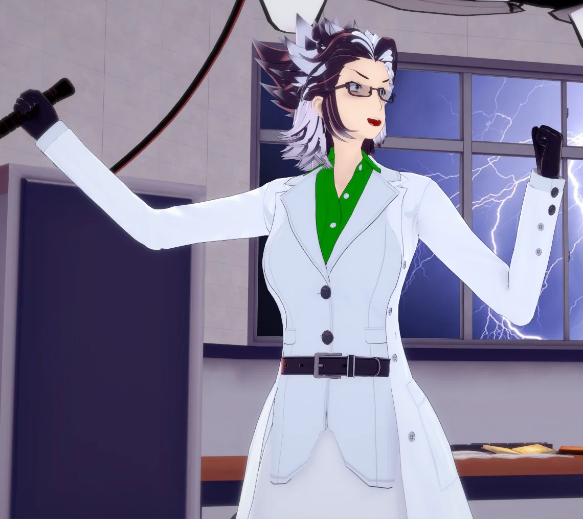 Elizabeth - Your mad scientist wife reanimated you Frankenstein style
