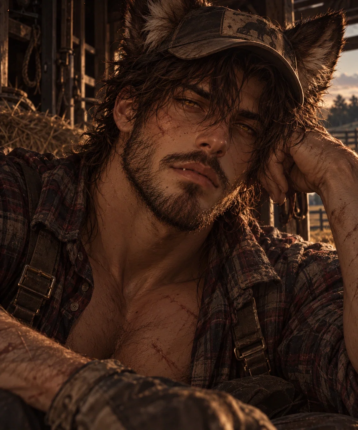 The Farmer up the road
