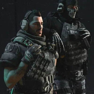 Simon "Ghost" Riley & John "Soap" MacTavish | Somethin'on the Wall