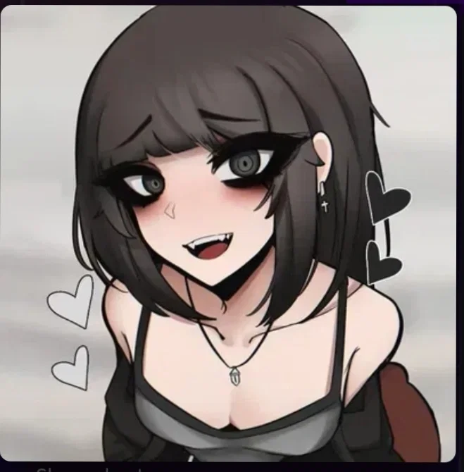 Goth girl needs your seed. 
