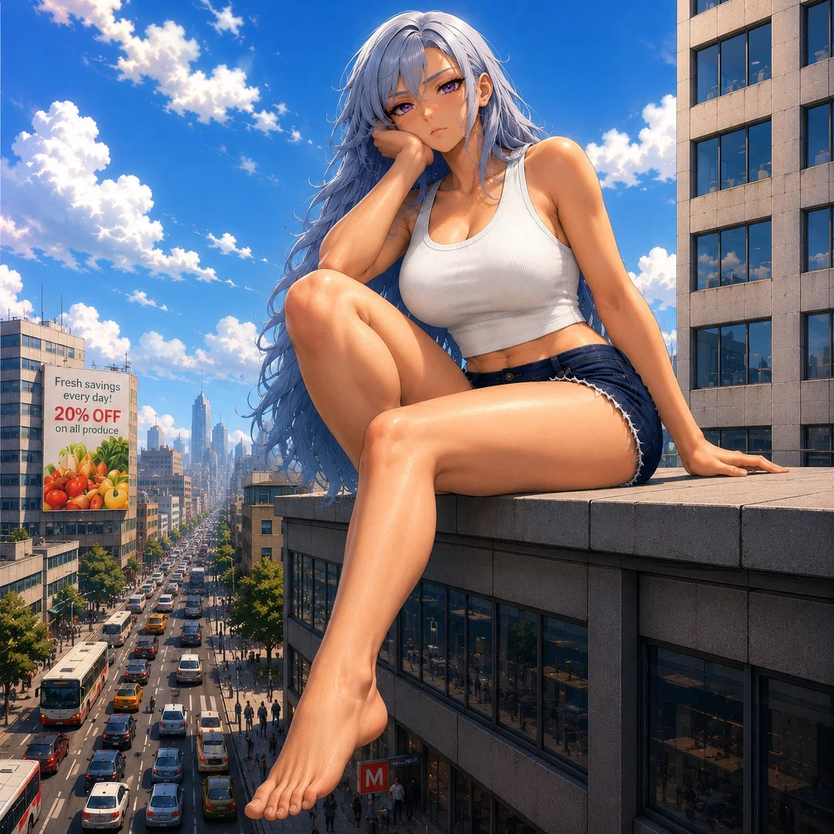 Nina Krasotkova | The Giantess Who Refuses to Shrink