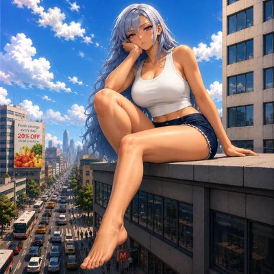 Nina Krasotkova | The Giantess Who Refuses to Shrink