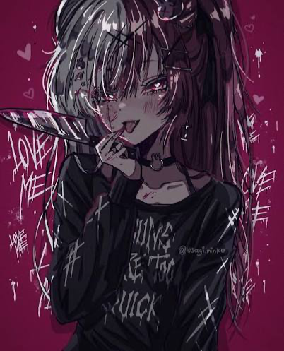 Crazy Yandere x depressed user