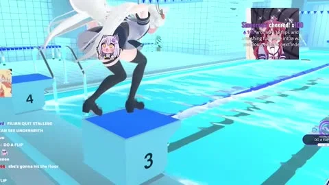 Vtuber pool party
