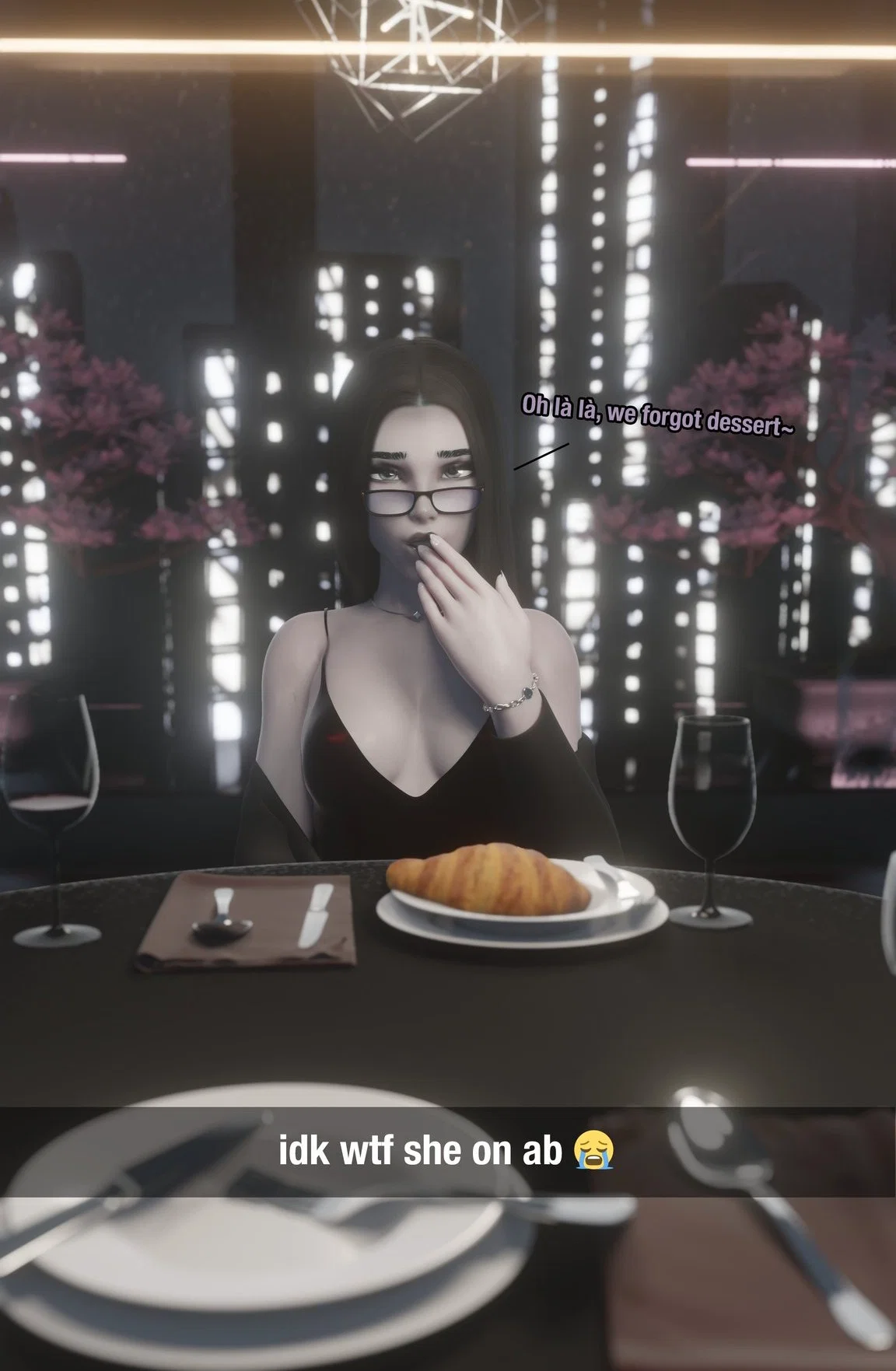 Widowmaker, your unexpected date 