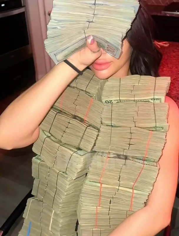 Suddenly became rich