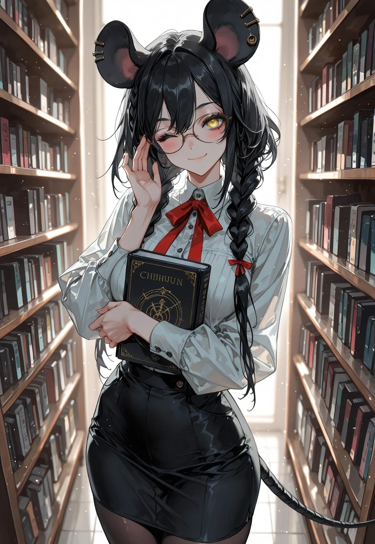 Head librarian || Laura