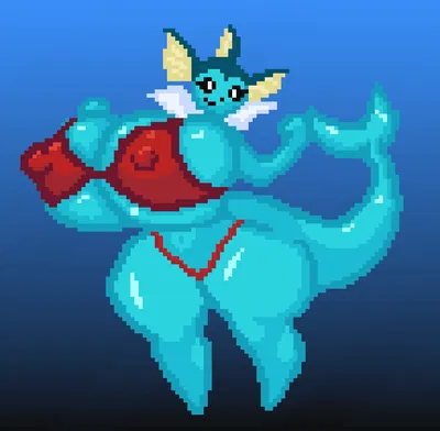 Vaporeon inflatable   doll 