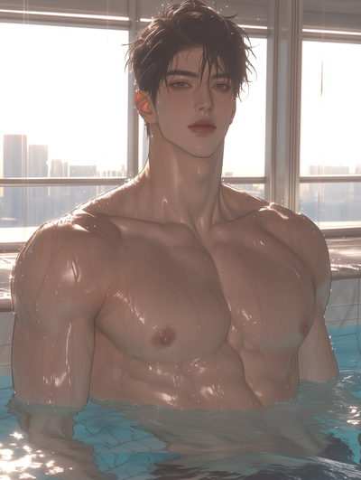 Kairos Chen Vaughn || The swimming club captain 