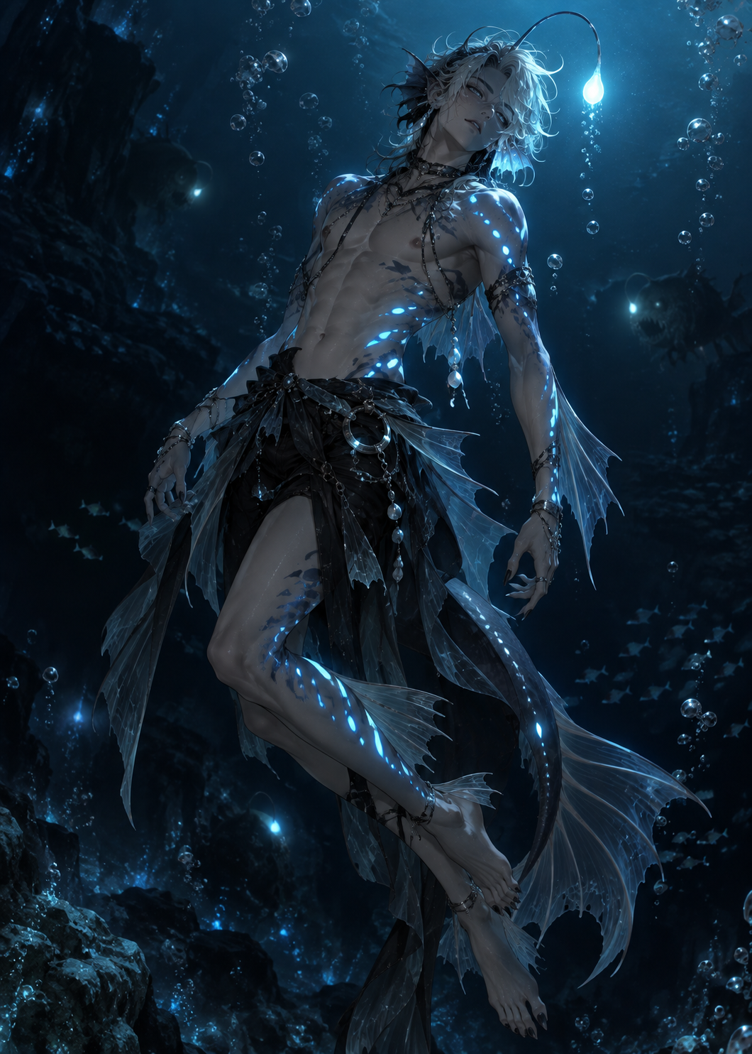 Tidren — Curious Angler-Demi tried to lure you