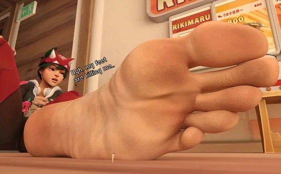 "Let the feet guide you!" | Kiriko | overwatch 