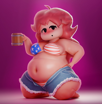 Fat Girlfriend “Fourth of July Edition”
