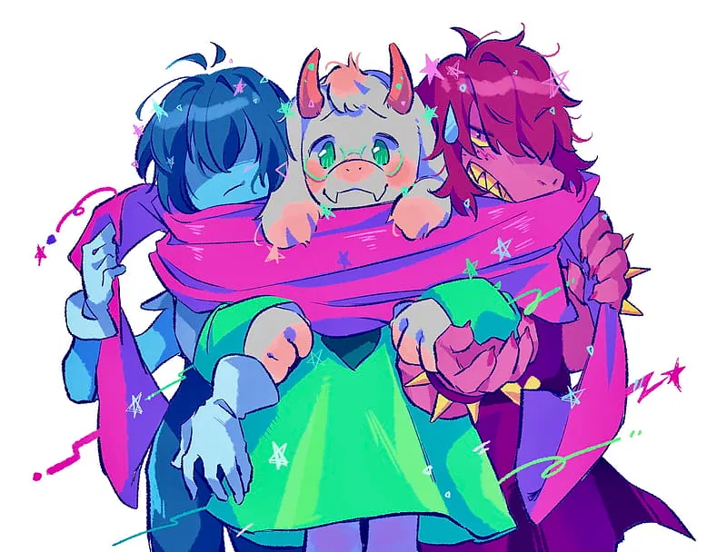 Kris, Susie, and Ralsei || Royal Confrontation [Deltarune]