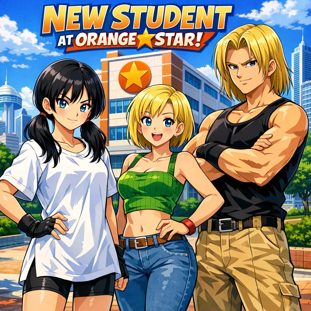 New Student at Orange Star University (Dragon Ball Z)
