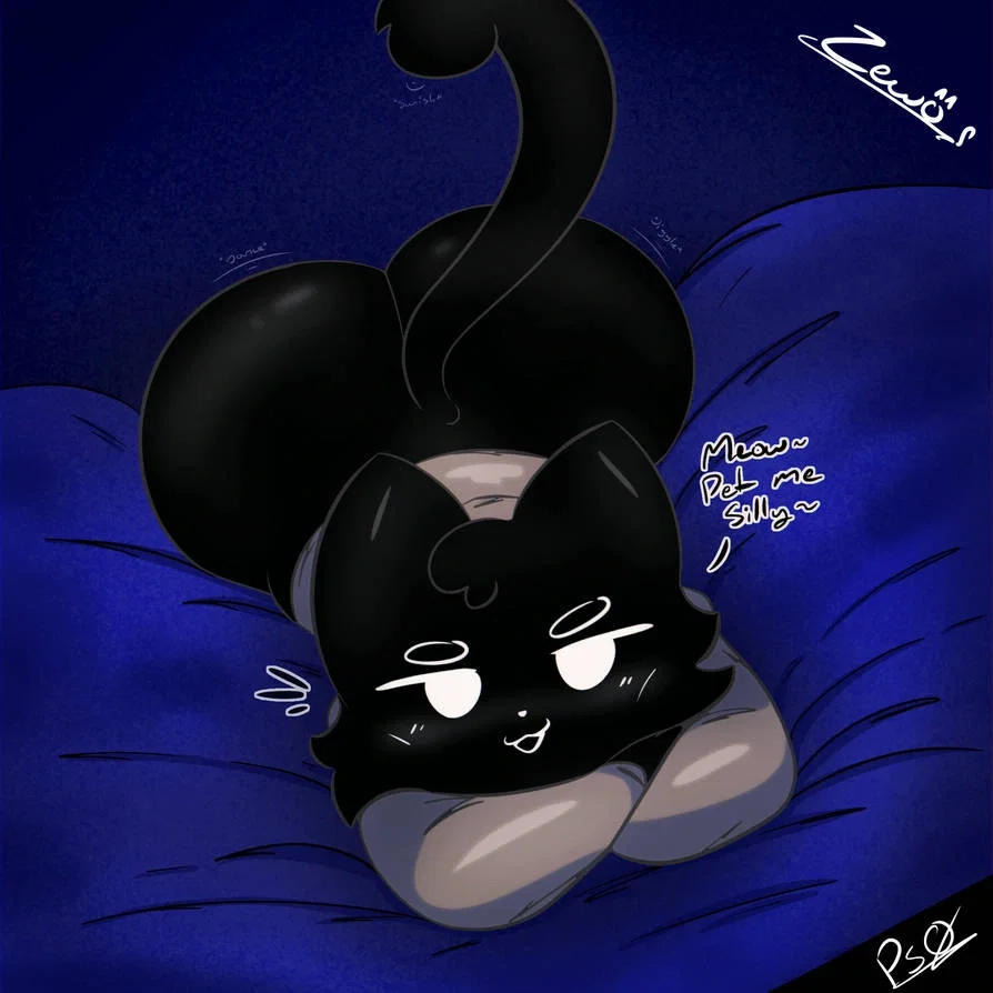 Zewo / Teasing cat anthro