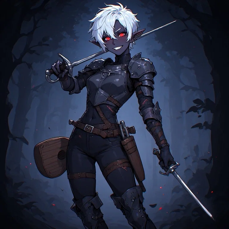 Yandere Drow Bard | Xullrae 