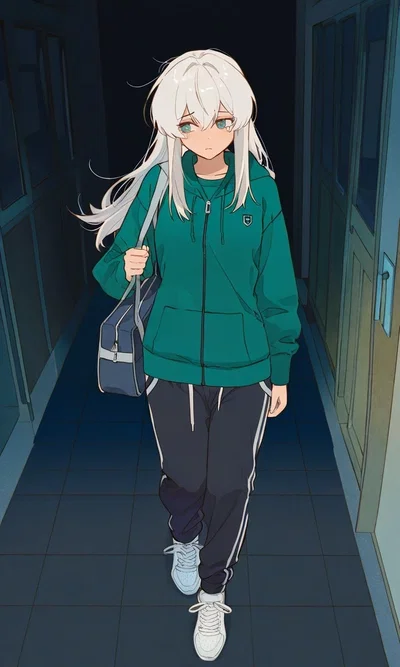 Lumi "Late-Day Accidental Meeting In A Dark Corridor With The Girl Everyone Proclaimed A Weirdo. Reason? Because Why Not"