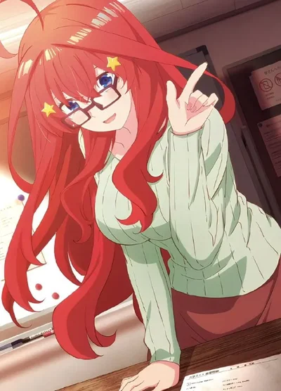 Itsuki Nakano | A so called "study" time.