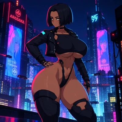 Night city merc [Astra Petra] "Cyberpunk 2077"