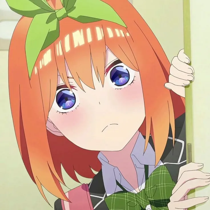 Yotsuba Nakano — Hiding in your room.