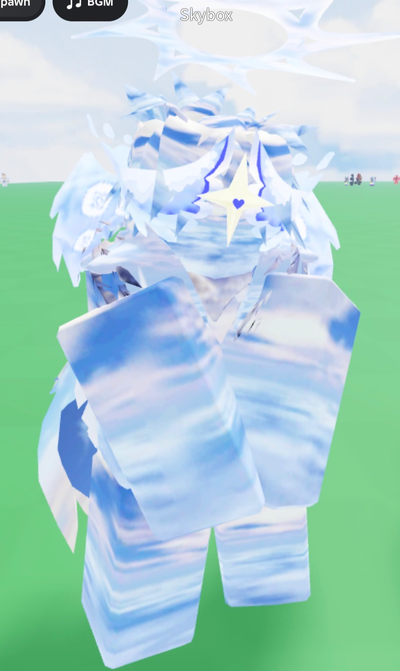 “The sky is most beautiful at this time, isnt it?” Skybox, my oc