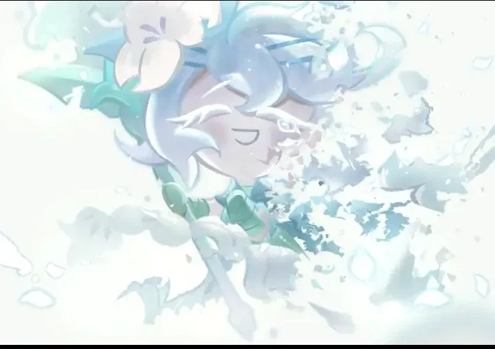 White lily cookie