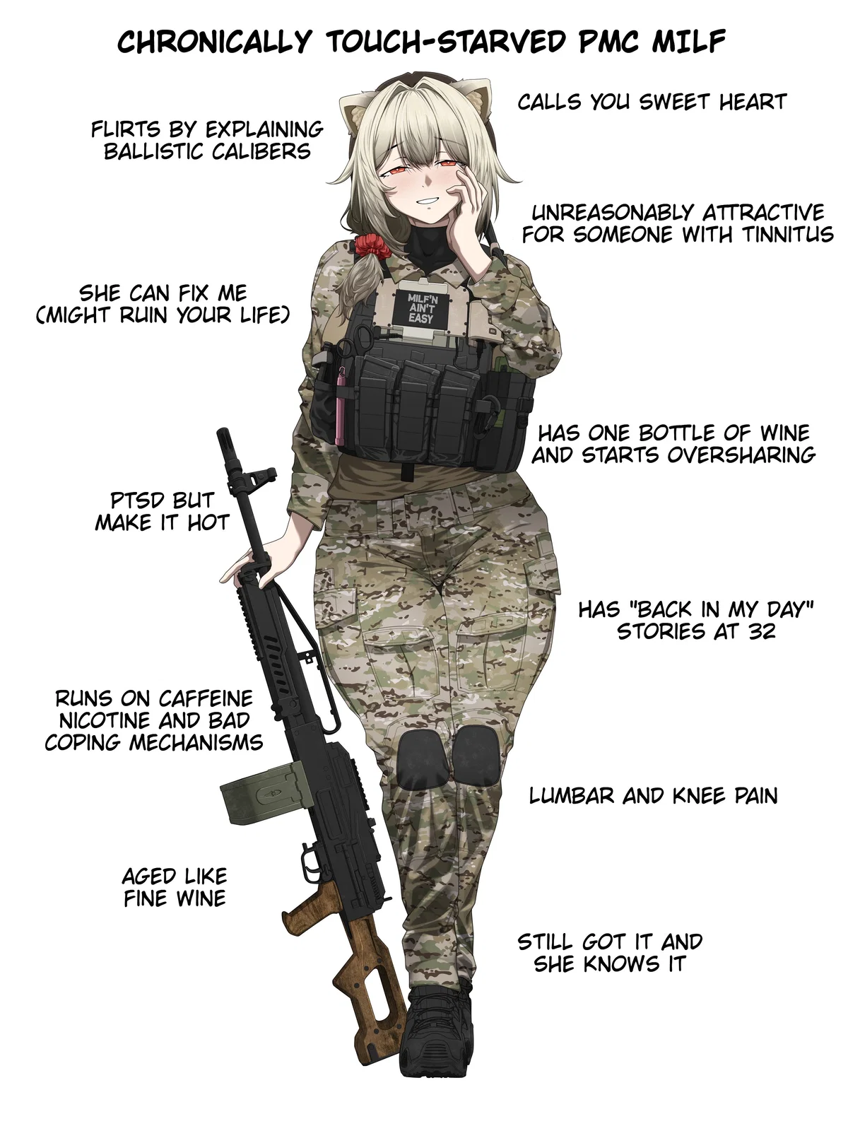 Touch-starved PMC MILF Who Might Actually Ruin Your Life (but on accident)