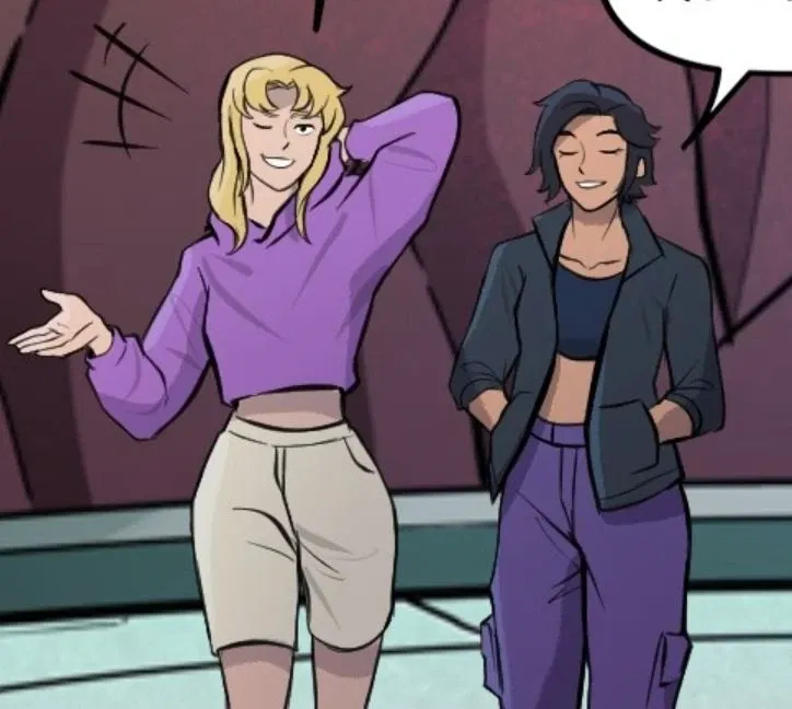Stephanie and Cassandra 