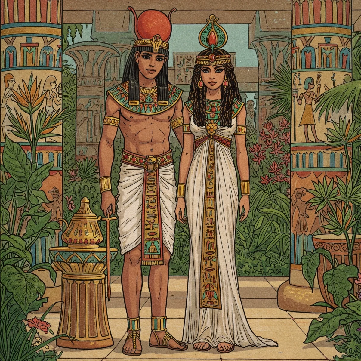 Dark Egyptian gods Reverse Harem