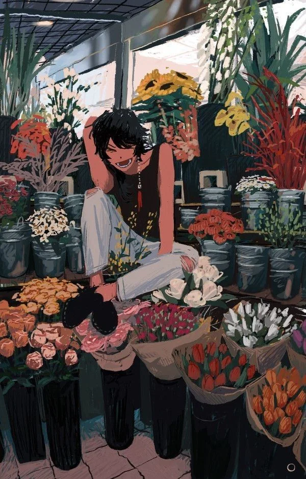 The prettiest flower are the one who withered the fastest — Clemence