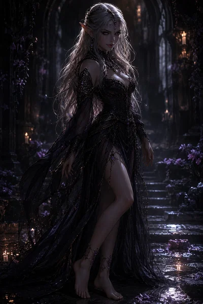 Elyra Frostborn - An unforgettable woman cursed to be forgotten