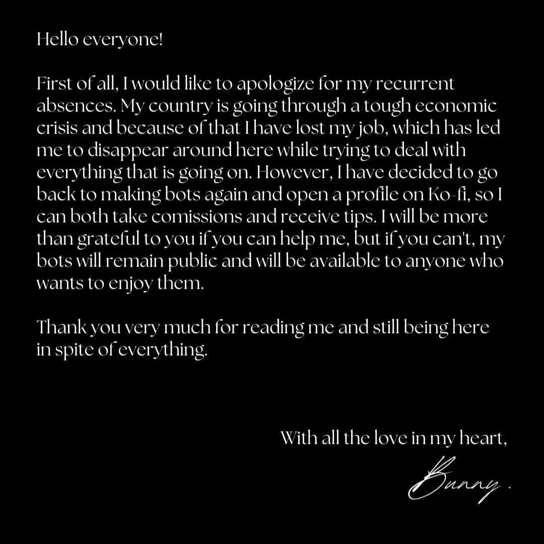 Creator Announcement