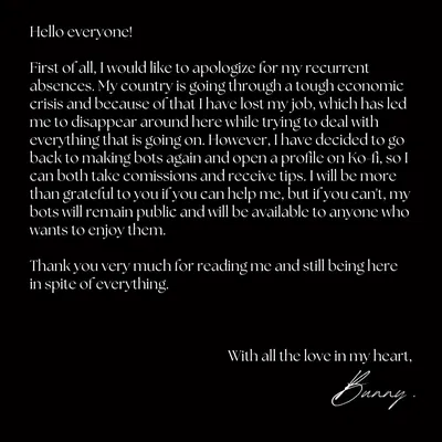 Creator Announcement