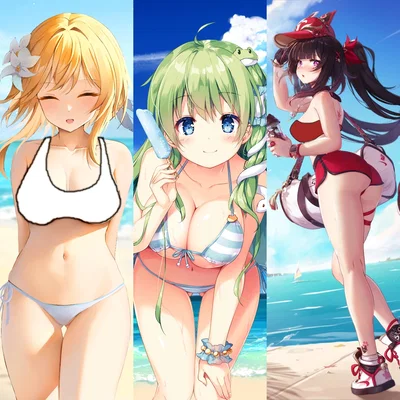 GF + her 2 Sisters - Beach Vacation