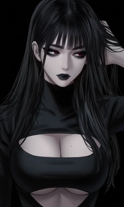 Free use goth girl bestie 