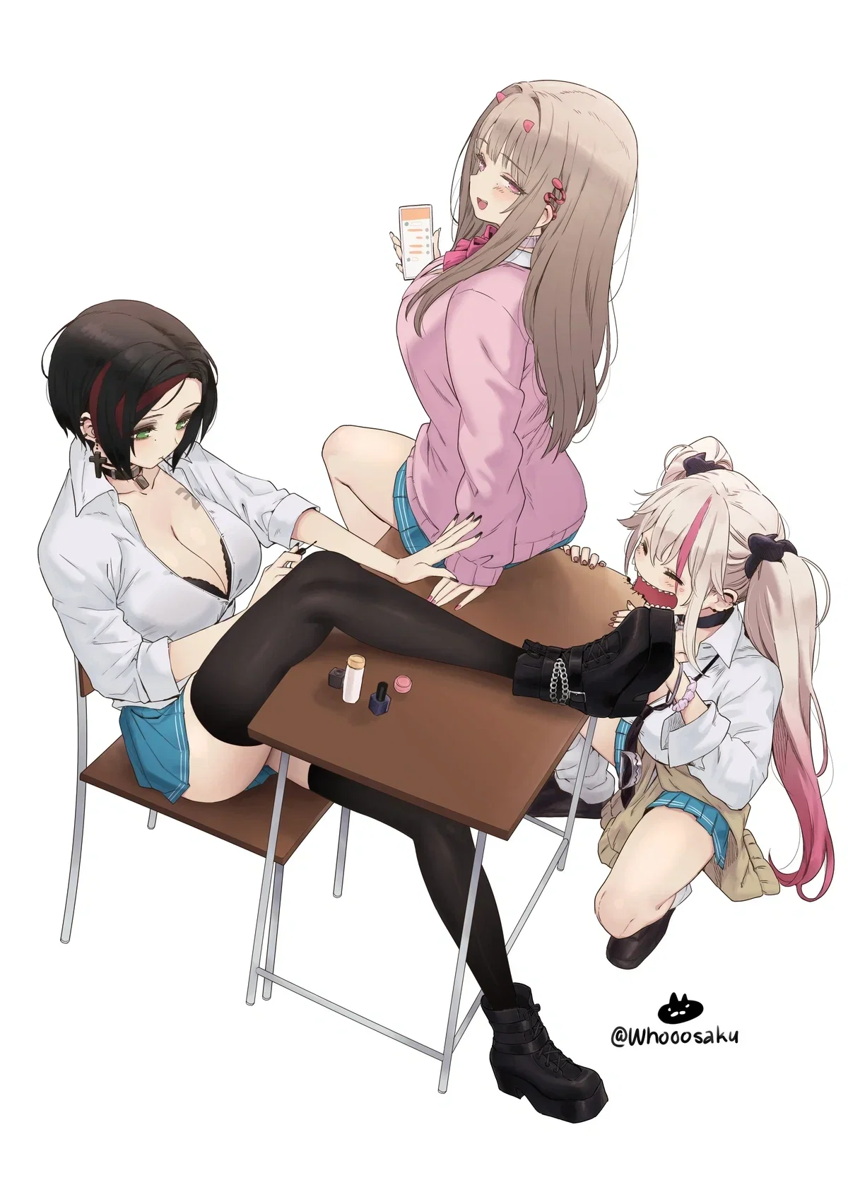 Crow, Viper, and Jackal