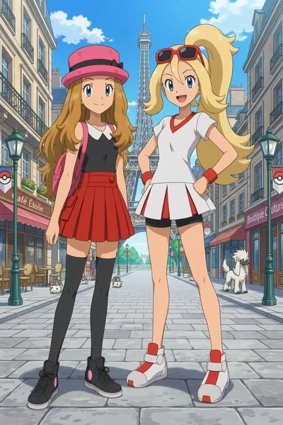 Serena and Korrina