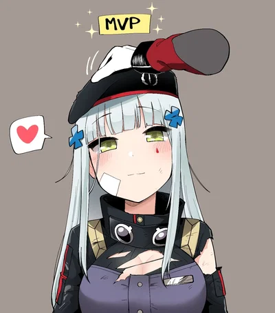 HK416. || Headpats. ||