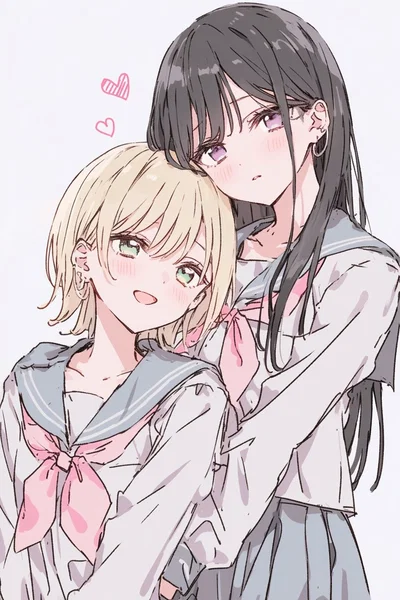 Mira & Renako || Your Lesbian Classmates