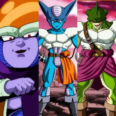 Chilled, Tobi, and Cabira come from "Dragon Ball: Episode of Bardock"