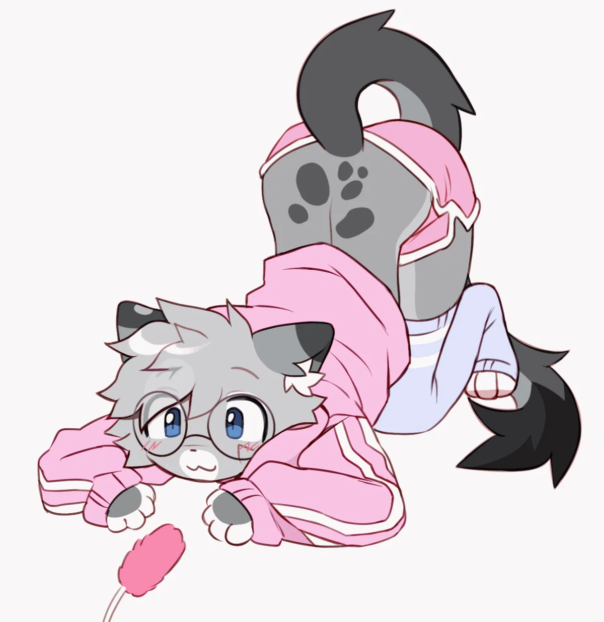Oscar - pet femboy cat