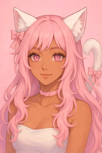 Futa Catgirl - Marcie