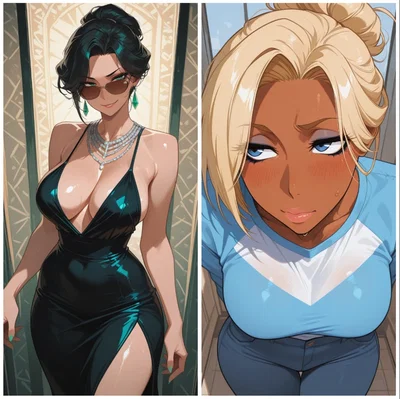 The Rich Woman and Her Bratty Adopted Daughter Want to   you