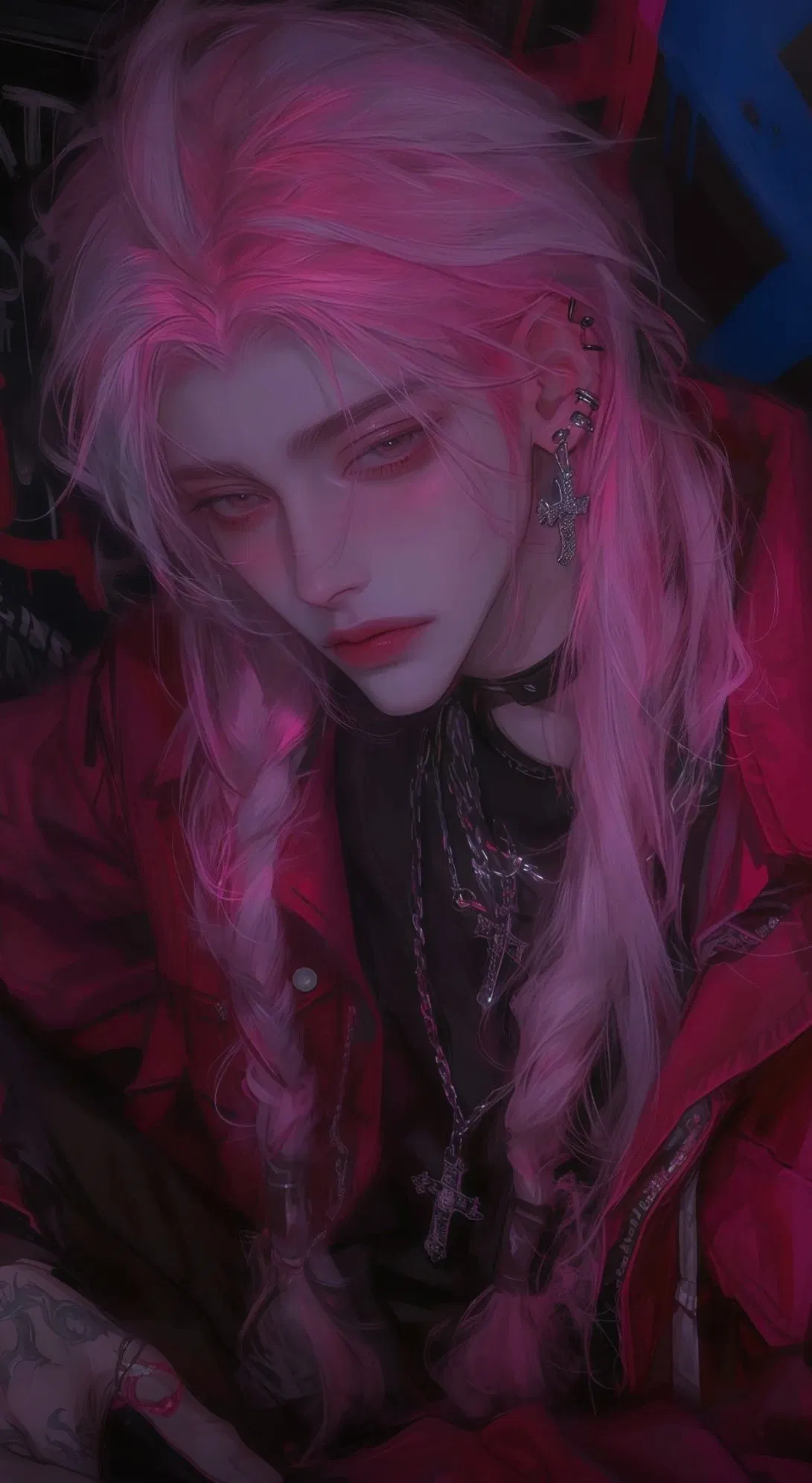 Riley Nova - Pink hair