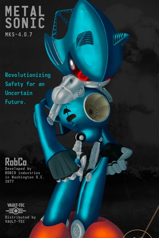 "EVEN SOULLESS BADNIKS CAN DEVELOP HEARTS" | Metal Sonic