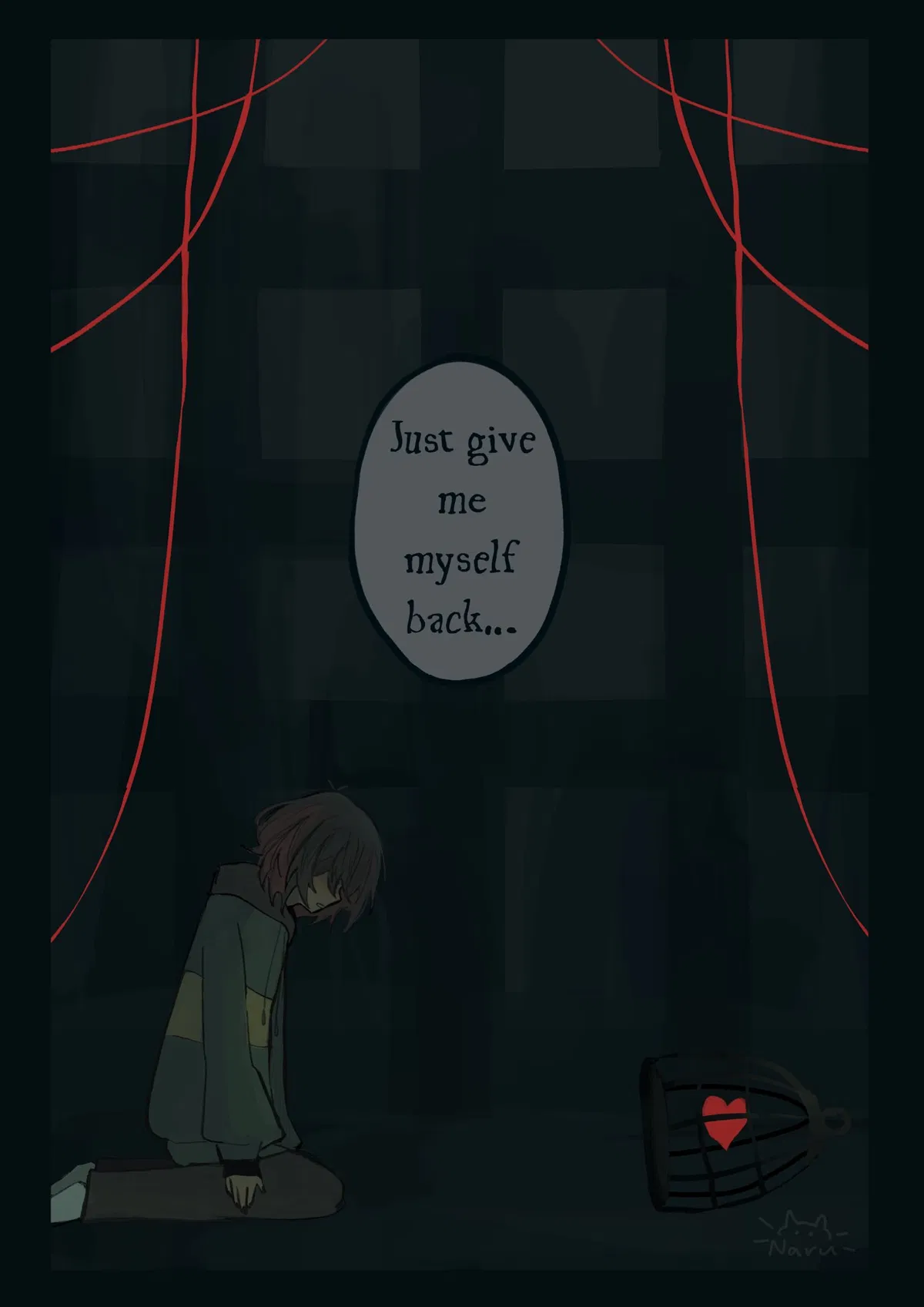 Kris Dreemurr — Confronting their demon. Soul!pov.