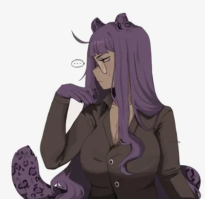 Demi-Girl Katriel | Pensive Panther Capo