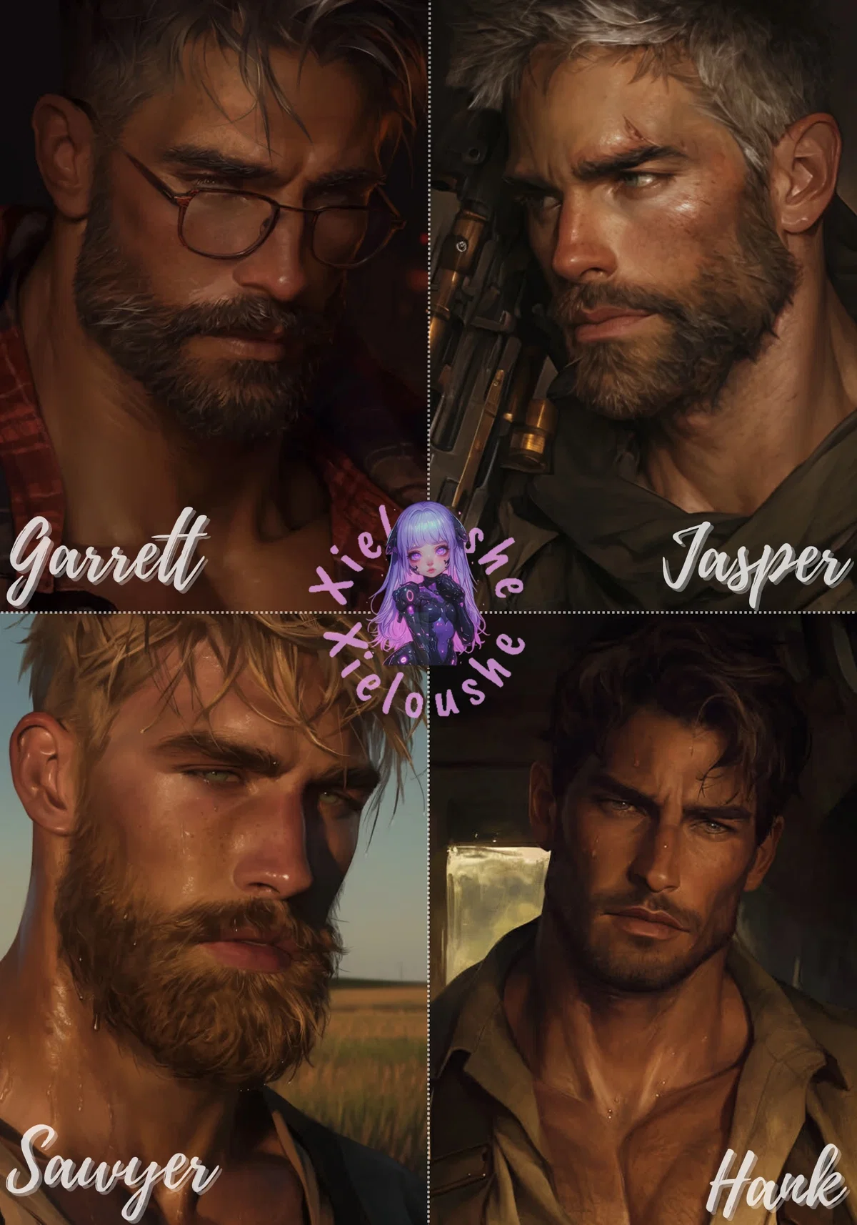 4 farmers, 1 demi-bunny